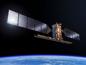 Sentinel-1B Satellite in orbit